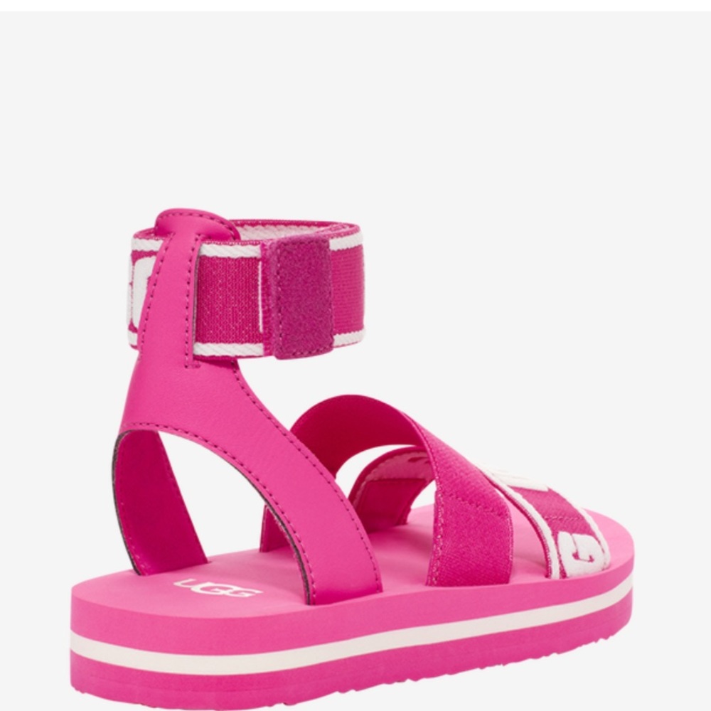 NIB Pink Gladiator Ugg Allisa Sandals - Picture 2 of 5